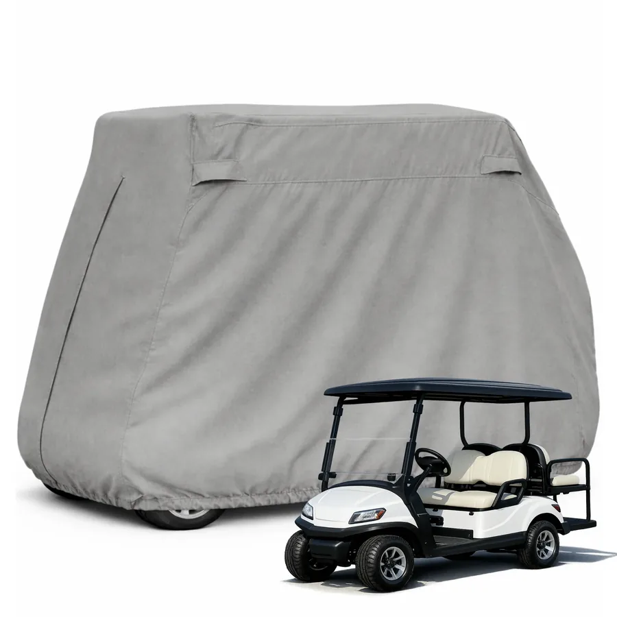 All-weather golf cart cover