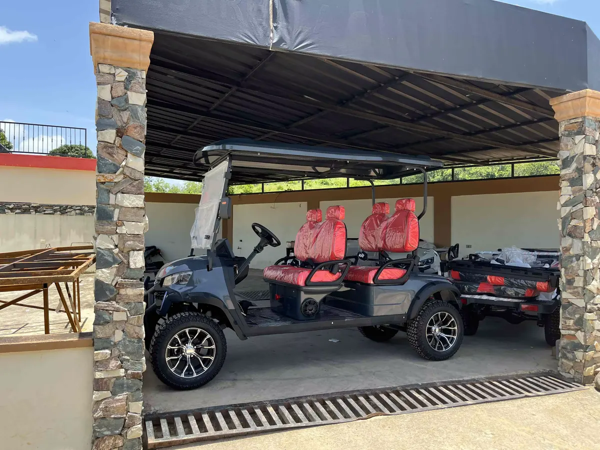 Customer golf cart photo